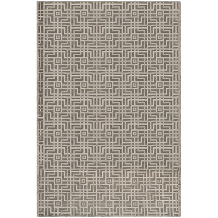 Safavieh 8 x 10 ft. Tibetan Hand Knotted Rectangle Area Rug, Taupe TB426A-8